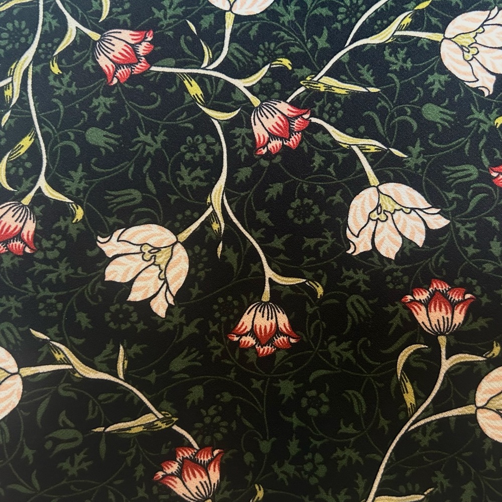 Topshop Floral Button up Blouse, size: 4